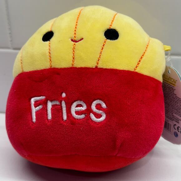 NWT, 2020 Floyd the French Fries, 5" Squishmallow Food Squad #449 Claires Excl. - Picture 4 of 5